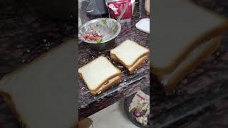 Veggie sandwich food cookingpizzacooking sandwich foodlover [upl. by Tips]