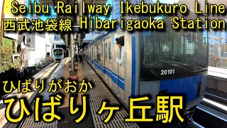 西武池袋線 ひばりヶ丘駅を探検してみた Hibarigaoka Station Seibu Railway Ikebukuro Line [upl. by Attirehs]