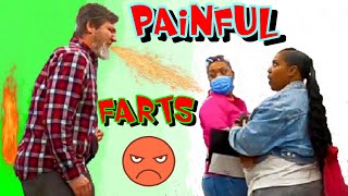 FARTING with PAINFUL Grunting amp Straining 😖💩 Funny Fart Prank 🤣 [upl. by Annwahs]