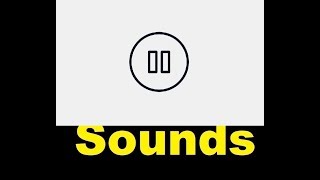 Pause Sound Effects All Sounds [upl. by Alessig]