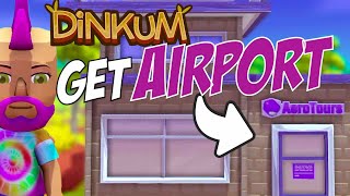 Dinkum How to get the Airport in Summer Sun Update [upl. by Attikram]