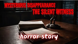 The Silent Witness  horror story [upl. by Yelsgnik]