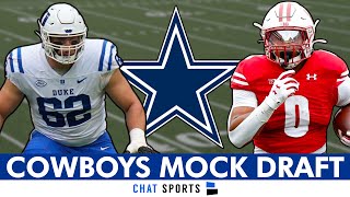 Cowboys Mock Draft 7Round Dallas Cowboys Draft Picks For 2024 NFL Draft [upl. by Richmound]