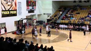 Varsity Highlights vs Bentonville Jan 26 2016 [upl. by Atteselrahc]