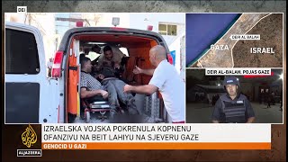 Neviđen porast izraelskih napada na Beit Lahiyu Jabaliu i okolna područja [upl. by Janka851]