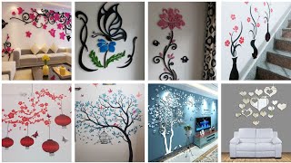 Wall Sticker Design Ideas 2023  Room Decorating Ideas  Wall Stickers  Wall Design [upl. by Kyriako]