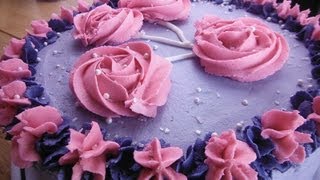 Elegant Rose Cake Design [upl. by Ewell]