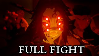 Kokushibo vs Gyomei Sanemi Genya amp Muichiro  FAN ANIMATION  FULL FIGHT [upl. by Simaj]