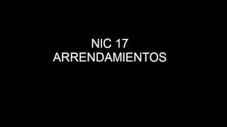 NIC 17 Arrendamientos [upl. by Nolyar]