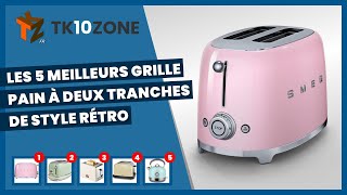 5 meilleurs grillepain 2 tranches de style rétro [upl. by Hannahoj272]