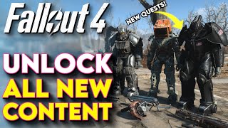 How To UNLOCK ALL NEW CONTENT In Fallout 4  Fallout 4 Next Gen Update Fallout 4 Tips and Tricks [upl. by Remoh]