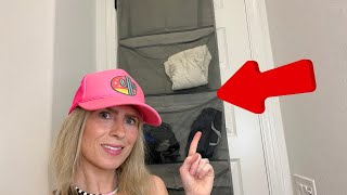 Real Life REVIEW of the Over Door Hanging Storage Piece [upl. by Leirud34]