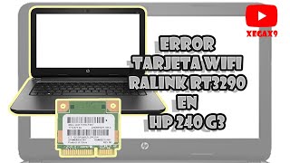 Error Ralink RT3290 en HP 240 G3 [upl. by Kjersti]