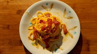 🇮🇹Ricetta della Carbonara Cremosa il vero segreto per un successo garantito 2100 [upl. by Behlke]