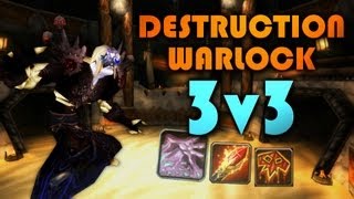 WoW Warlock Arena  MLS 3v3 Cobrak [upl. by Resarf]