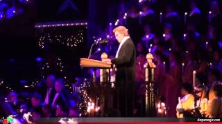 Disneyland Candlelight Ceremony With Kurt Russell  December 8 2013 [upl. by Obediah88]