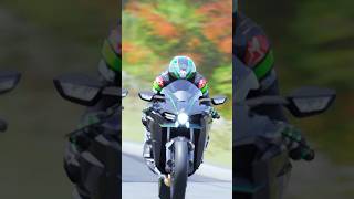 Kawasaki ninja H2 2021 worlds super fastest bike 🚲 racing Rider stunt kawasaki bike race [upl. by Allesiram39]