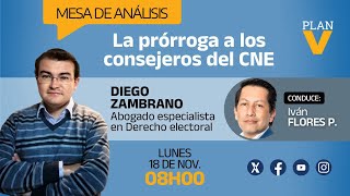 La prórroga a los consejeros del CNE [upl. by Quin]