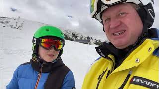 Spring Skiing Bliss in Bansko April 7th 2024 Snow Report [upl. by Aerdnaid]