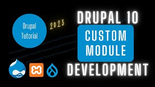 Drupal 10 Custom Module Development 🔥 in 5 Mins Both ways [upl. by Stuppy]