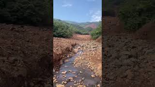 lavasa landslide news nature [upl. by Terrab]