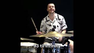 93 TIL INFINITY  SOULS OF MISCHIEF  HIP HOP DRUM COVER  RAP drums drumset drumsolo rap [upl. by Ranger]