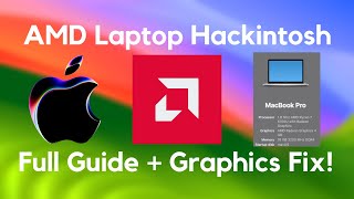 AMD Laptop Hackintosh Guide  NootedRed Graphics Installation [upl. by Spiro614]