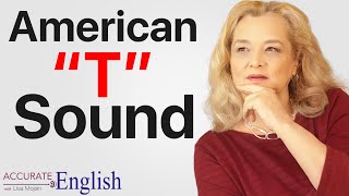 american accent  American T sound  pronunciation of american english  Accurate English [upl. by Mathias]