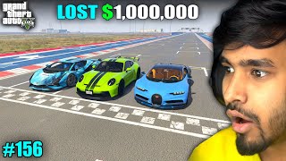 I LOST 1 MILLION IN DRAG RACE IN GTA 5  TECHNO GAMERZ GTA 5 GAMEPLAY 156 [upl. by Ashling306]