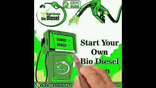 Start Your Own Bio  diesel Pump biofuel gogreen short [upl. by Dorene]