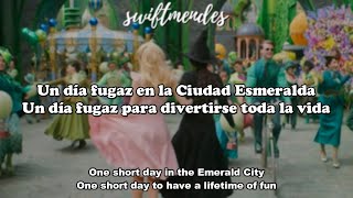 sub español  inglés Wicked Movie Cast  One Short Day  Wicked Movie [upl. by Drofnats]