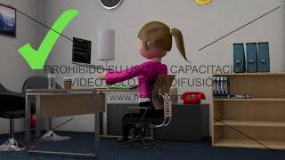 𝗦𝗔𝗟𝗨𝗗 𝗢𝗖𝗨𝗣𝗔𝗖𝗜𝗢𝗡𝗔𝗟  Principios de Ergonomía en el Puesto de Trabajo [upl. by Tisha]