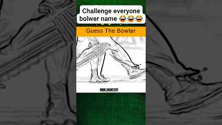 Challenge everyone guess the bowlers name rapied answer dena cricket indianbowler babar retroree [upl. by Aihseken]