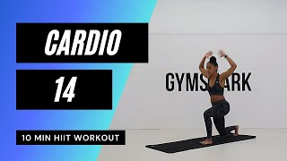 10 MIN HIIT WORKOUT CARDIO SESSION  MrandMrsMuscle [upl. by Ahsimaj74]