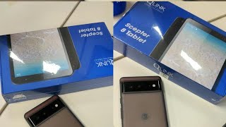 QLink Wireless Scepter 8 Tab Unboxing [upl. by Enaywd264]