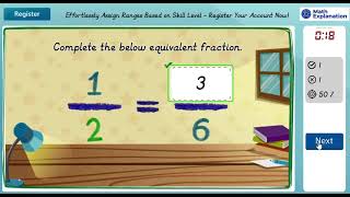 Equivalent fractions Advance  Math Explanation [upl. by Alokin]