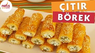 Çıtır Börek Tarifi  Peynirli Börek Tarifi [upl. by Htieh657]