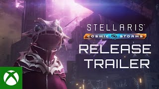 Stellaris Cosmic Storms  Release Trailer [upl. by Resee]