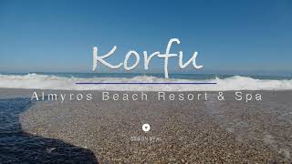 Almyros Beach Resort amp Spa Acharavi Korfu Strand Teil 1 [upl. by Dosh]