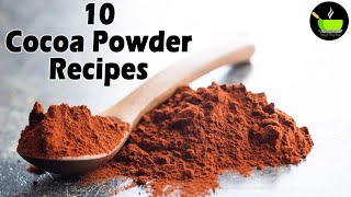 10 Cocoa Powder Recipes [upl. by Asiram]