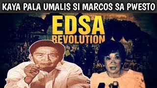 MASALIMUOT na KASAYSAYAN ng EDSA REVOLUTION  History of EDSA People Power Revolution [upl. by Yhotmit789]