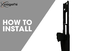 EFW 6245  How to install  wall mount  Vogels [upl. by Aiak]