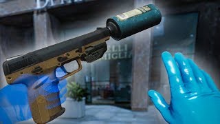 Robbing a Jewelry Store of 4860000 in VIRTUAL REALITY Payday VR [upl. by Nahtaoj]