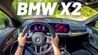 2024 BMW X2  POV Review [upl. by Tamah]