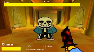 3d Sans fight quotno hitquot and Gaster Undertale fan game quotbetter qualityquot [upl. by Fleming112]