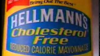 Hellmanns Cholestorol Free Commercial [upl. by Nohtanoj]