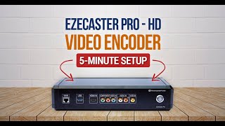 EzeCaster Pro HDMI H264 Full HD Live Streaming Video Encoder – Professional Broadcast Equipment [upl. by Allesiram987]