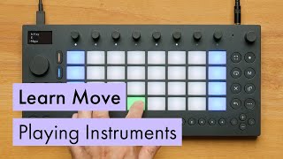 Ableton Move Tutorial Playing different instrument layouts [upl. by Rebna752]