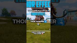 Thor Hammer In 35 Update 🥶 bgmi pubgmobile trending shoets viralshorts trend [upl. by Wulf]