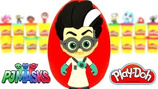 Pijamaskeliler Romeo Sürpriz Yumurta Oyun Hamuru PJ Masks Oyuncakları [upl. by Rudolf555]